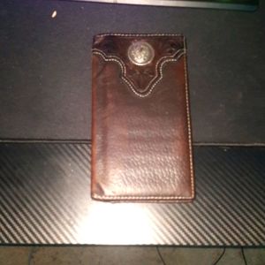 A lether wallet